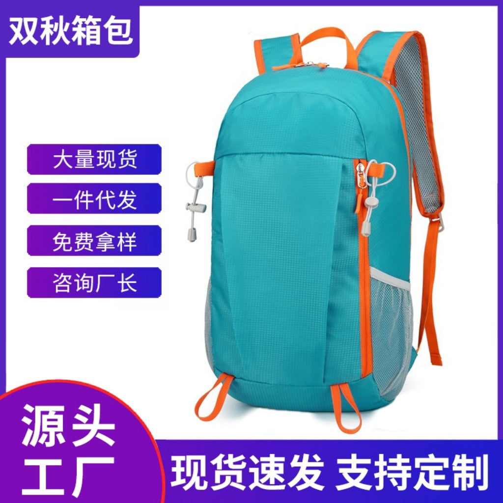 Multifunctional Outdoor Foldable Backpack Lightweight Camping Storage Bag Large Capacity Hiking Sports Travel Pack