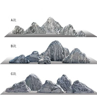 Natural Snow Wave Stone Slices for Landscaping and Engraving