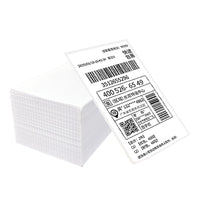 Thermal Shipping Label Paper for Logistics and E-commerce, Folded Fanfold Labels