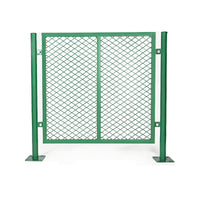 Anti-Glare Mesh Fence for Road Dividers and Overpasses, PVC Coated Steel Netting