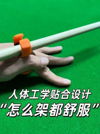 Billiard Cue Stick Bridge Head Rest Pool Cue Holder Ergonomic Design