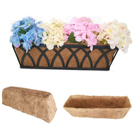 Natural Coco Coir Liner for Planters, Breathable, Water-Retaining, Leak-Proof, for Balcony Gardening, Plant & Vegetable Pots