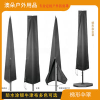 Outdoor Cantilever Umbrella Cover Waterproof Windproof Banana Umbrella Canopy Replacement