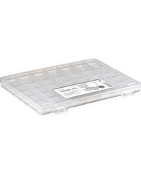Japanese Imported Multi-Compartment Storage Box for Small Parts, Hardware, Screws, Fishing Tackle, and Electronic Components