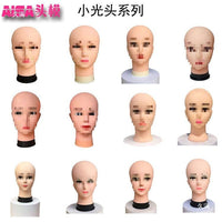 Mannequin Head for Hairdressing Practice, Massage, Wig Display, and Hat Modeling