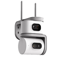 Dual-Lens Outdoor WiFi Security Camera with 360° Panoramic View