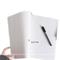 200-Page A4 Thin Notebook for Students, Minimalist Practice and Sketch Pad