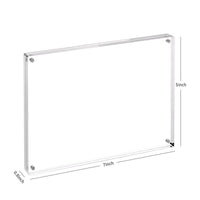 Acrylic Double-Sided Magnetic Photo Frame Display Stand
