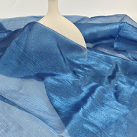 Starry Ice Wrinkle Gold Sprinkled Organza Fabric for Hanfu Lolita Apparel