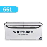 Ultra-Light Fishing Cooler Box with Wheels, Large Capacity Insulated Fish Storage Box for Sea Fishing and Lure Fishing