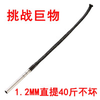 360-Degree Rotating Fishing Rod Tip Guide with High-Strength Swivel