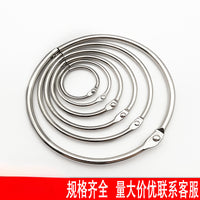 Loose Leaf Binder Rings for DIY Albums and Notebooks, Metal Book Rings