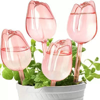 Tulip Self-Watering Spikes for Potted Plants - Automatic Drip Irrigation System for Indoor/Outdoor Use