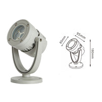 Mini Round LED Flood Light for Landscape and Architectural Lighting, DMX/RDM Compatible