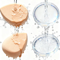 Large Silicone Makeup Sponge for Foundation & Body Lotion - Non-Absorbent, Soft, Reusable Applicator