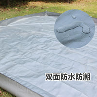 Outdoor PE Ground Sheet for Camping Tent, Waterproof and Moisture-proof Mat