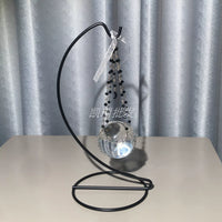 Metal Display Stand for Crystal Balls and Spheres, Decorative Ornament Base