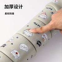 Printed Cotton Pipe Cover for Kitchen, Bathroom, Balcony - Sound Insulation & Decoration