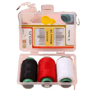 Portable Mini Sewing Kit with Thread, Needles, and Tools for Home, Dorm, and Travel