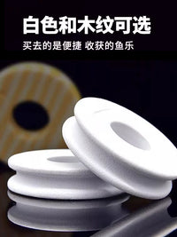 EVA Foam Fishing Line Spool for Main Line Winding, Small Fishing Accessories