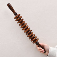 Wooden Massage Roller Stick for Back, Waist, Neck, and Muscle Relaxation