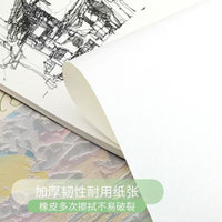 A4 Sketchbook for Artists, Spiral-Bound, Thick Paper, Art Drawing and Doodling Pad