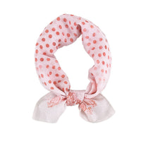 Cotton Linen Square Scarf for Women - Versatile Headscarf, Necktie, Decorative Shawl for Spring/Summer Travel