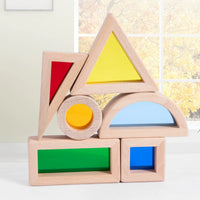 Translucent Acrylic Sensory Building Blocks for Early Learning