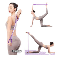 Figure 8 Resistance Band for Back Stretching and Yoga