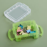 Mini Desktop Storage Box for Beads, Stationery, and Small Parts