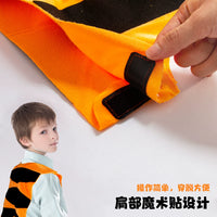 Kids Animal Cosplay Costume Set with Vest and Headpiece for Stage Performance