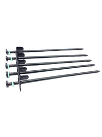 Outdoor Camping Tent Stakes Stainless Steel Ground Pegs Windproof Metal Awning Fixing Pins