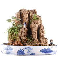 Absorbent Rock Bonsai Landscape Ornament for Micro-Landscape Aquariums and Gardens