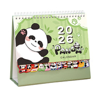 2026 Cartoon Desk Calendar for Kids, Creative Tabletop Ornament & Study Planner