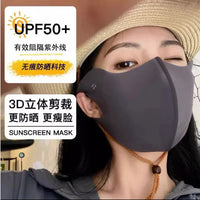 Summer UV Protection Cooling Face Mask with Collagen for Eye Corner Protection