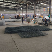 PVC Coated Gabion Basket for River Flood Control and Slope Protection