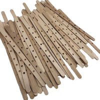 Wooden Candle Wick Centering Device for DIY Candle Making, Multi-Hole Wick Holder