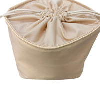 Cylindrical Felt Insert Bag for Handbags - Organizer Pouch for Cosmetics, Jewelry, and Essentials