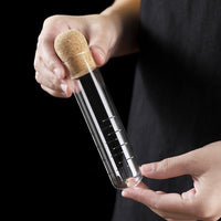 Mini Borosilicate Glass Tea Infuser with Separate Water Filter for Home Office