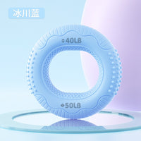 Silicone Hand Grip Strengthener Ring for Forearm and Finger Exercise, Massage, and Rehabilitation