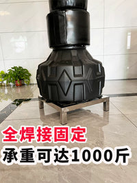 304 Stainless Steel Outdoor Plant Stand with Multi-functional Balcony Flower Pot Base