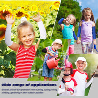 Kids' UV Protection Cooling Arm Sleeves for Sports