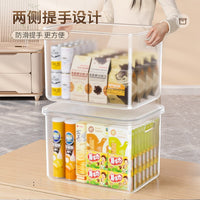 Clear Plastic Storage Bins with Lids for Toys, Snacks, and Clothing Organization