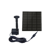Solar-Powered Fountain Pump Kit with Separate Solar Panel for Outdoor Garden and Indoor Use