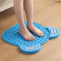 Acupressure Foot Massage Mat for Pain Relief, Large Round Reflexology Pad