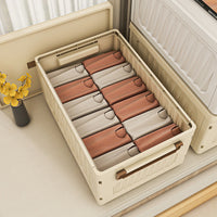 Foldable Car Trunk Organizer Storage Box for Camping and Home Use