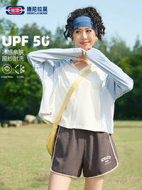 Women's Ice Silk Sun Protection Capelet - Lightweight & Loose Fit