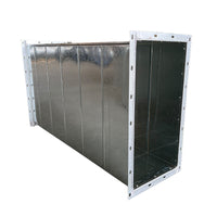 Galvanized Steel Rectangular HVAC Ducting for Underground Ventilation Systems