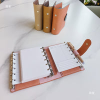 A6/A7/A8 Planner Divider Board with Rings for Loose-Leaf Notebooks