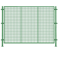 Perforated Enclosure Fence for Workshop Isolation, Warehouse Partition Net, Garden Embedded Guardrail, Frame Fence Net